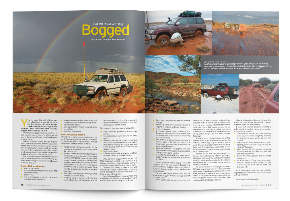 Get Off Road with Phil - Bogged